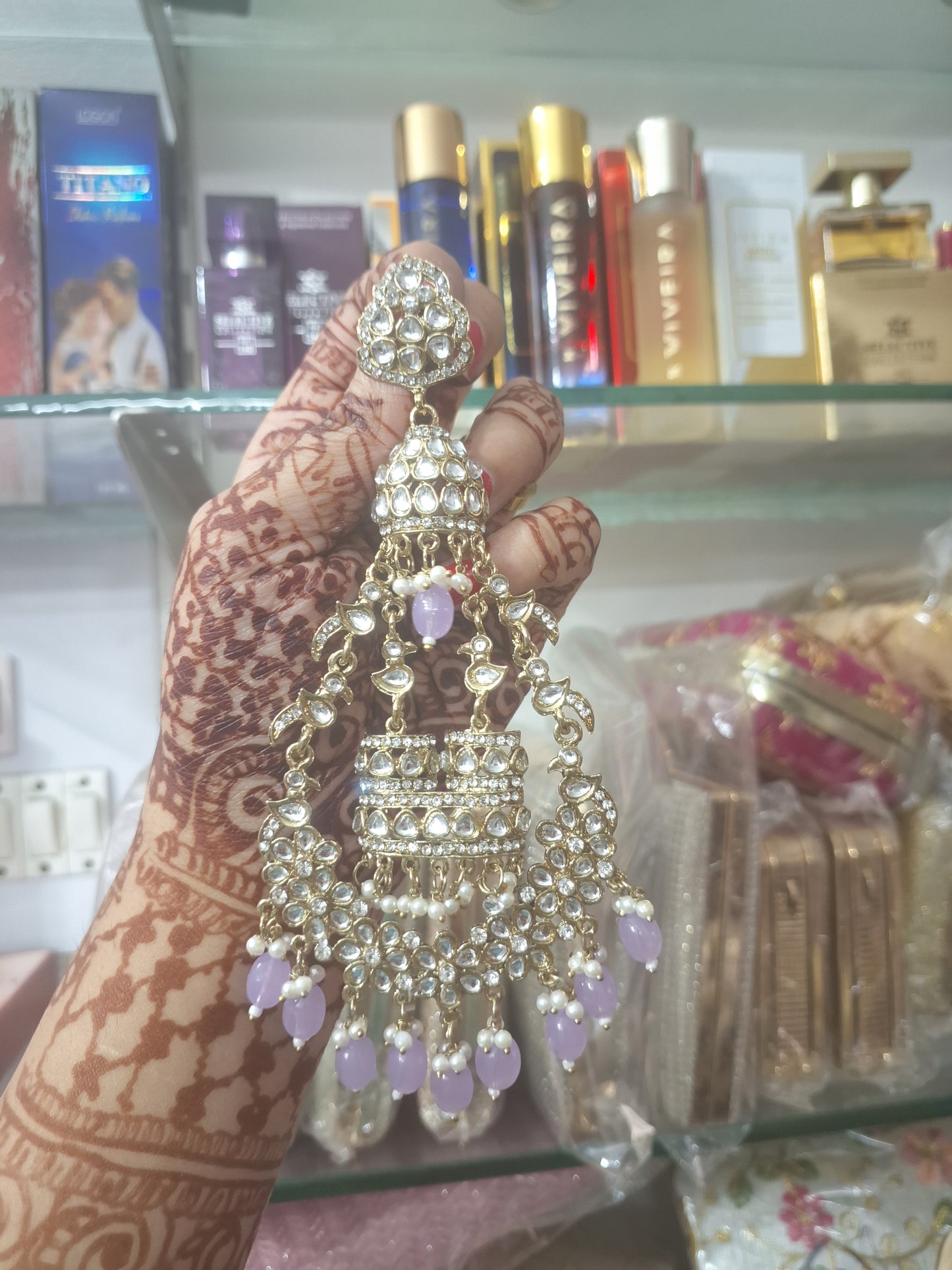Qutub Chandbali Earrings