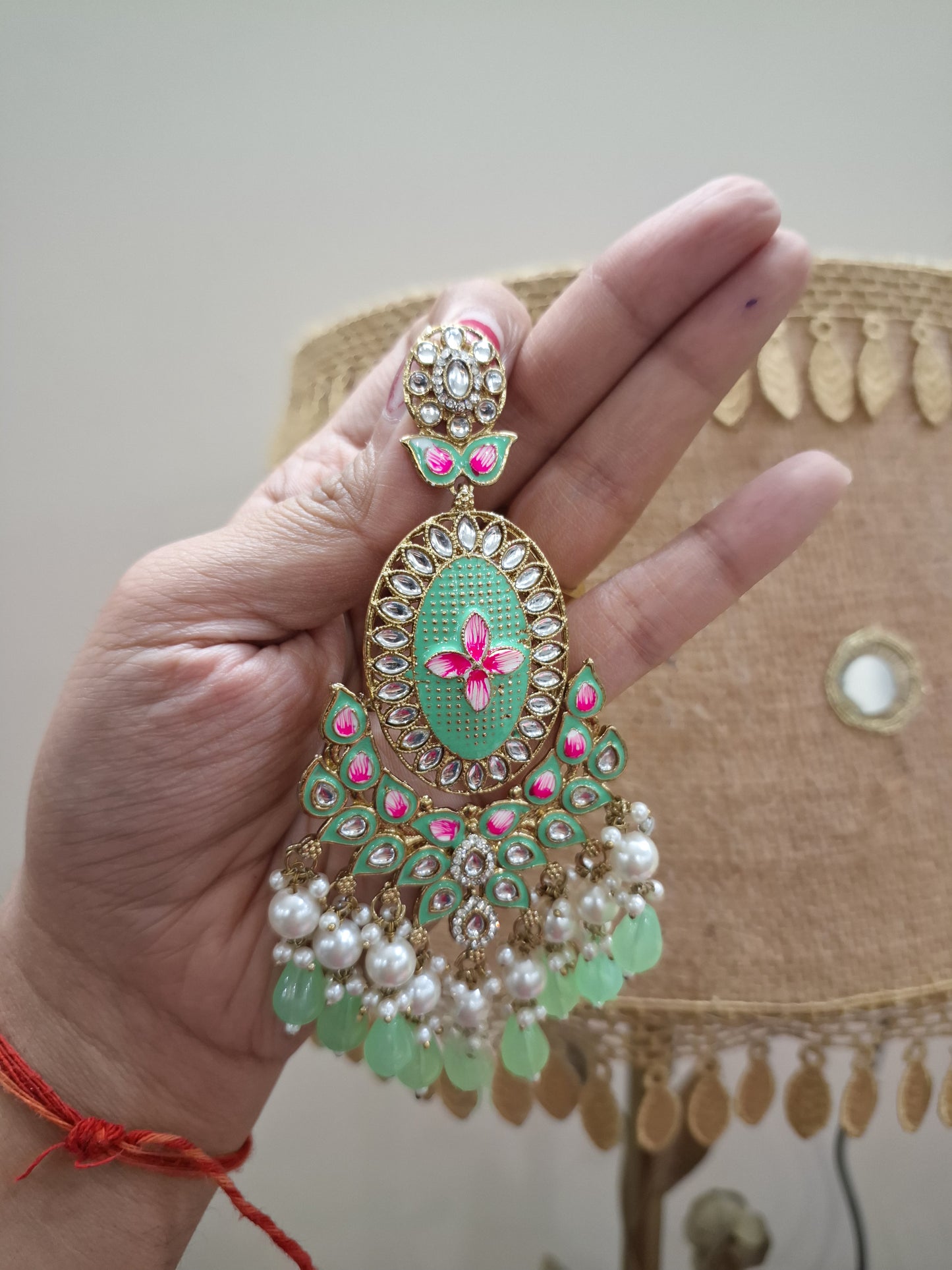 Meenakari Earrings