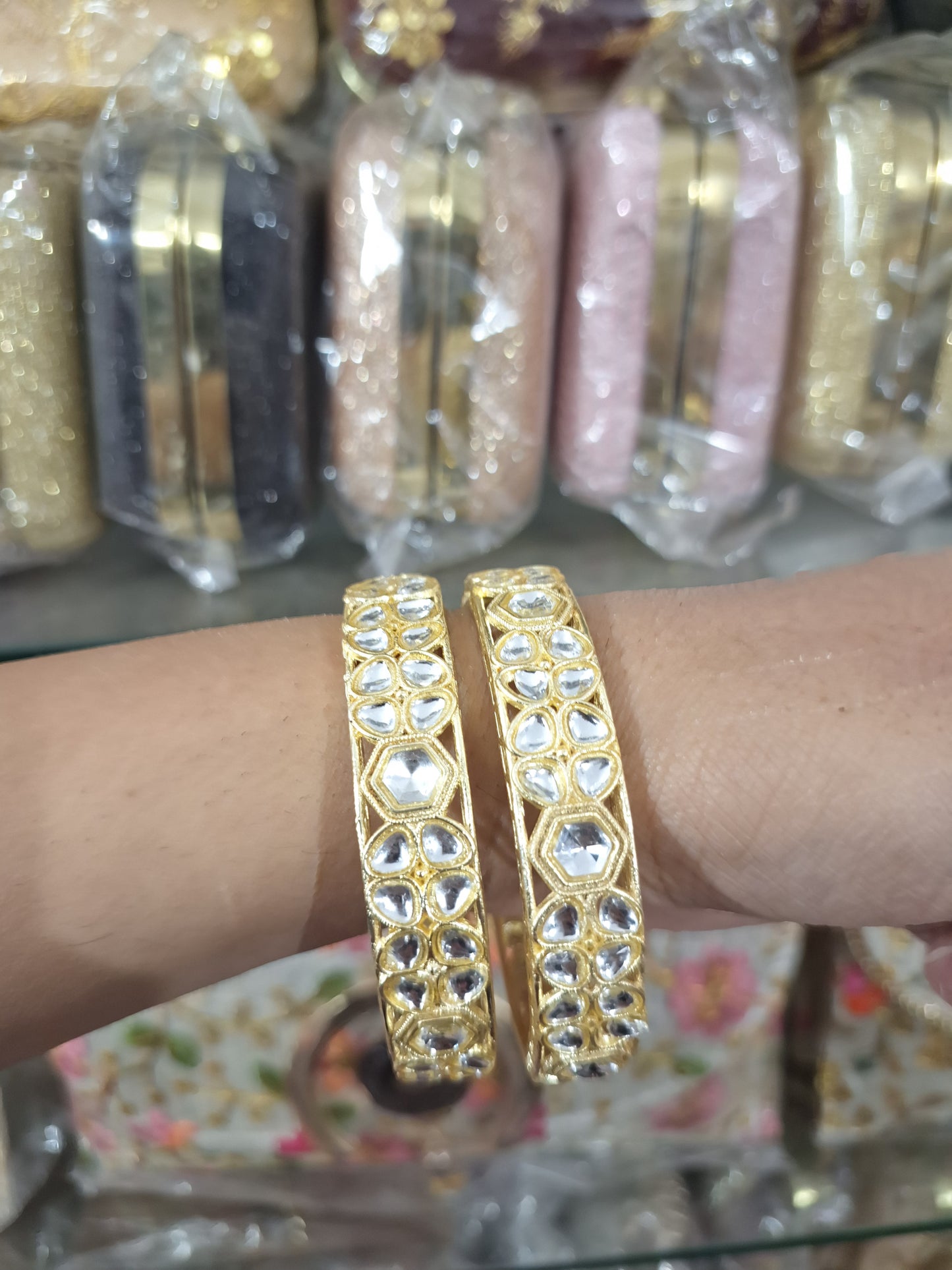 Polki Kada Set