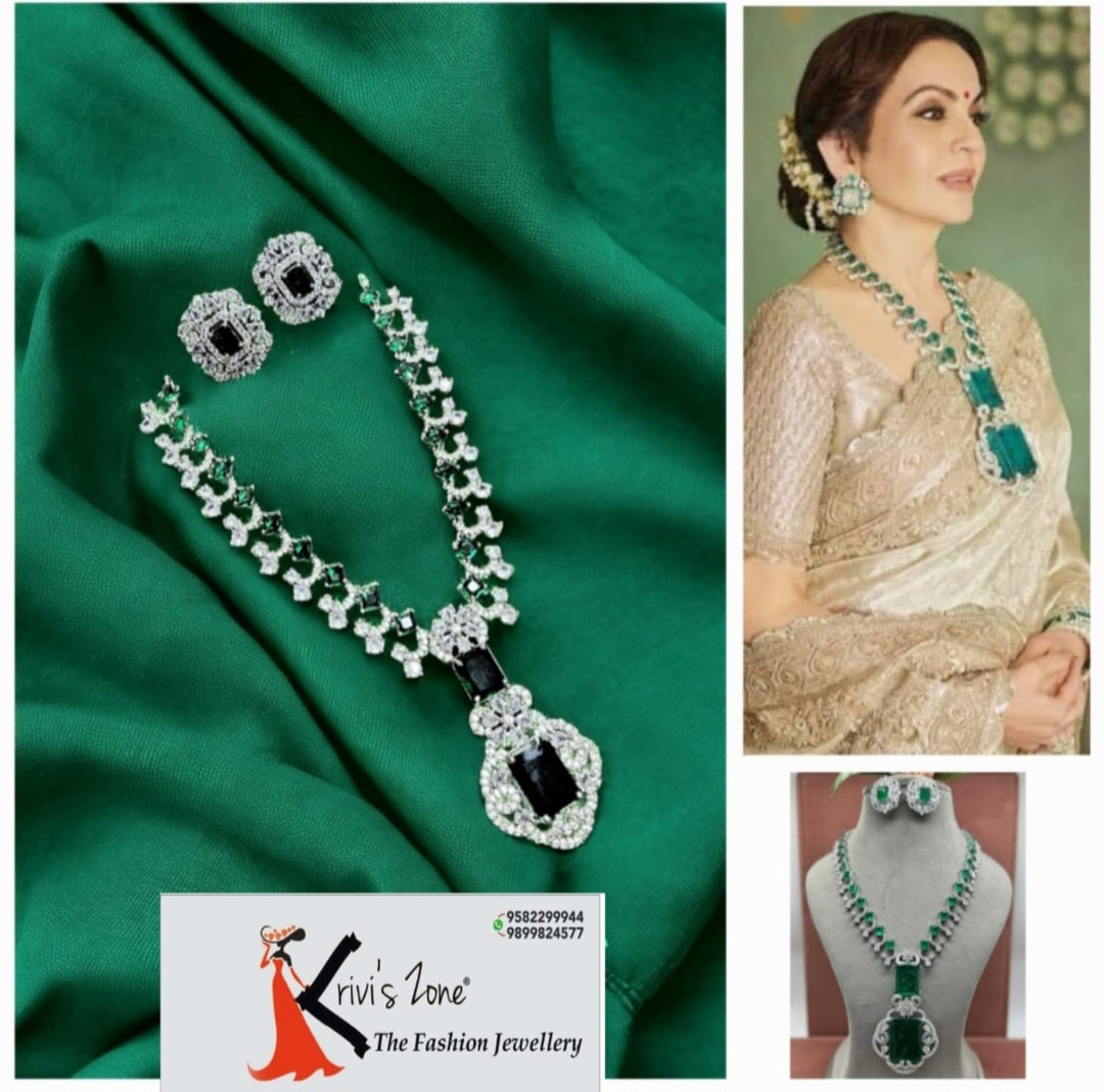 Nita Ambani AD Jewellery Set