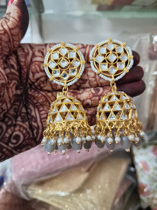 Mirror Jhumka