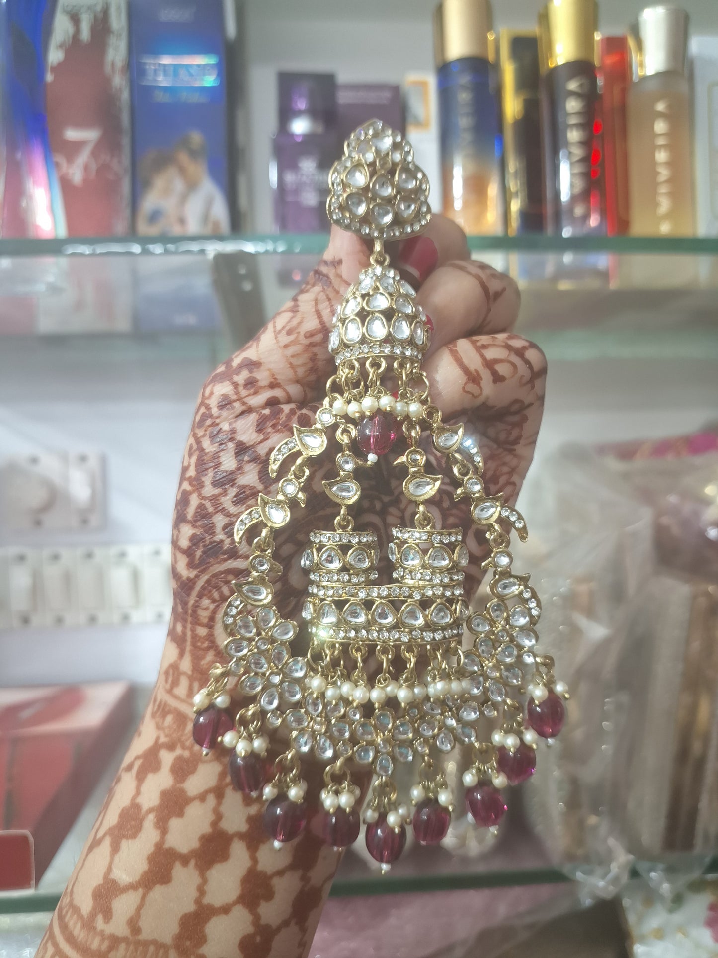 Qutub Chandbali Earrings