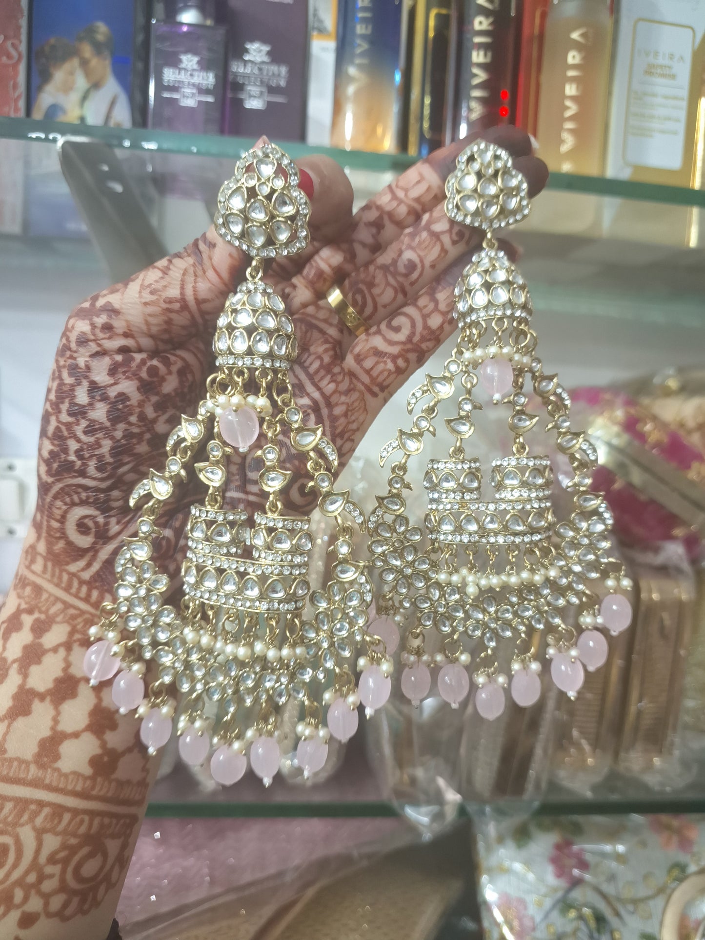 Qutub Chandbali Earrings