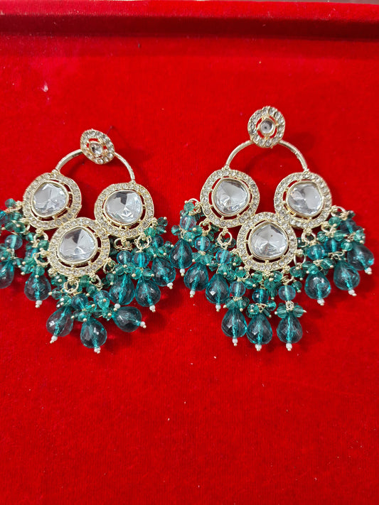 Polki Earrings