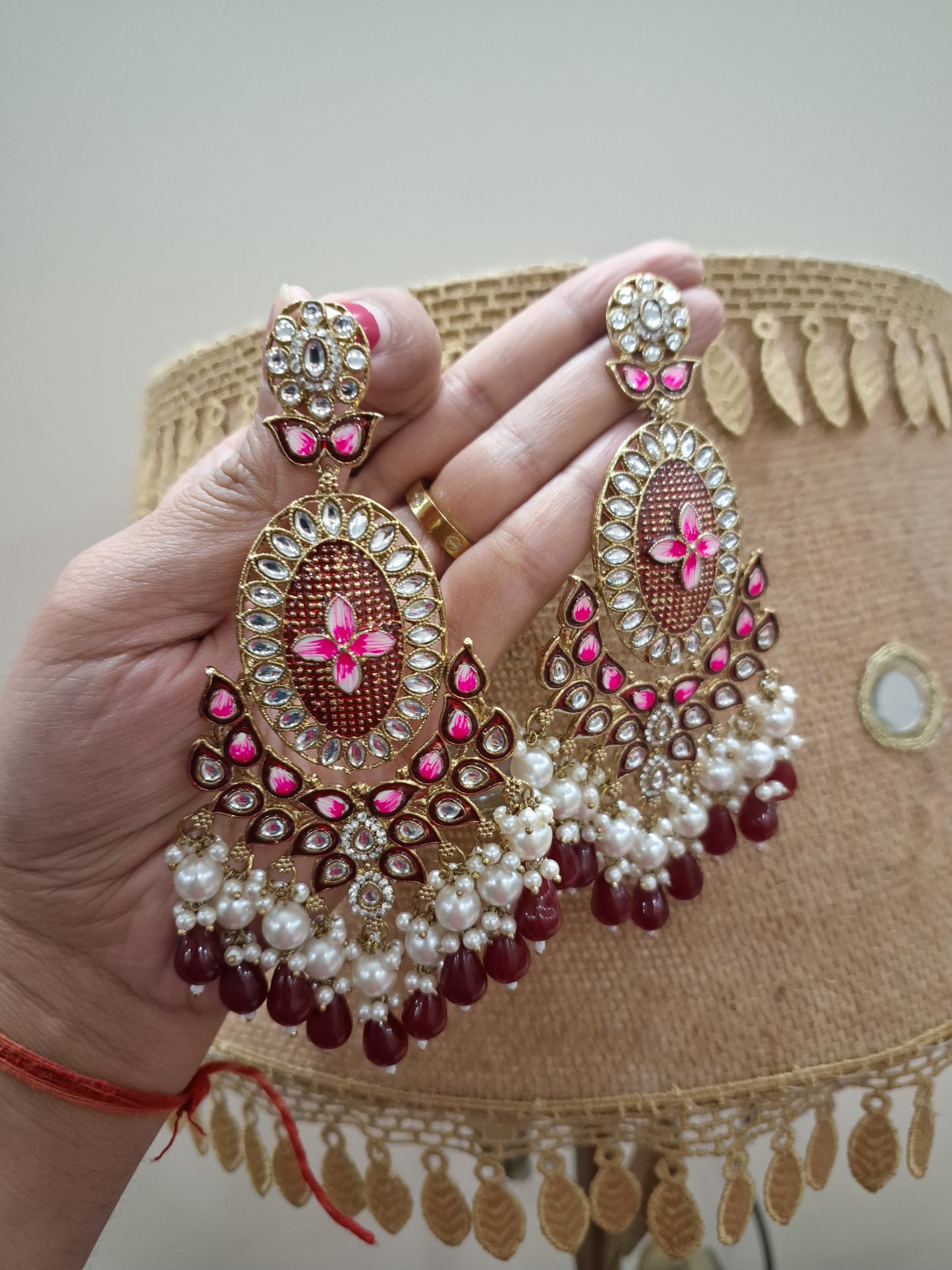 Meenakari Earrings
