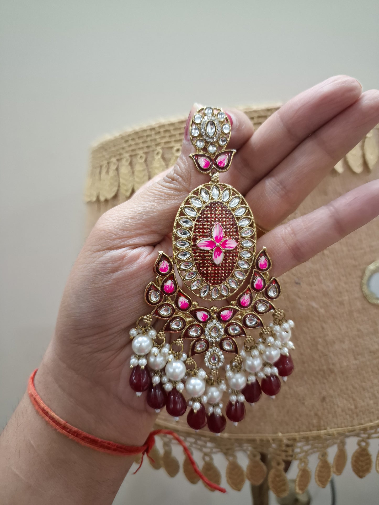 Meenakari Earrings