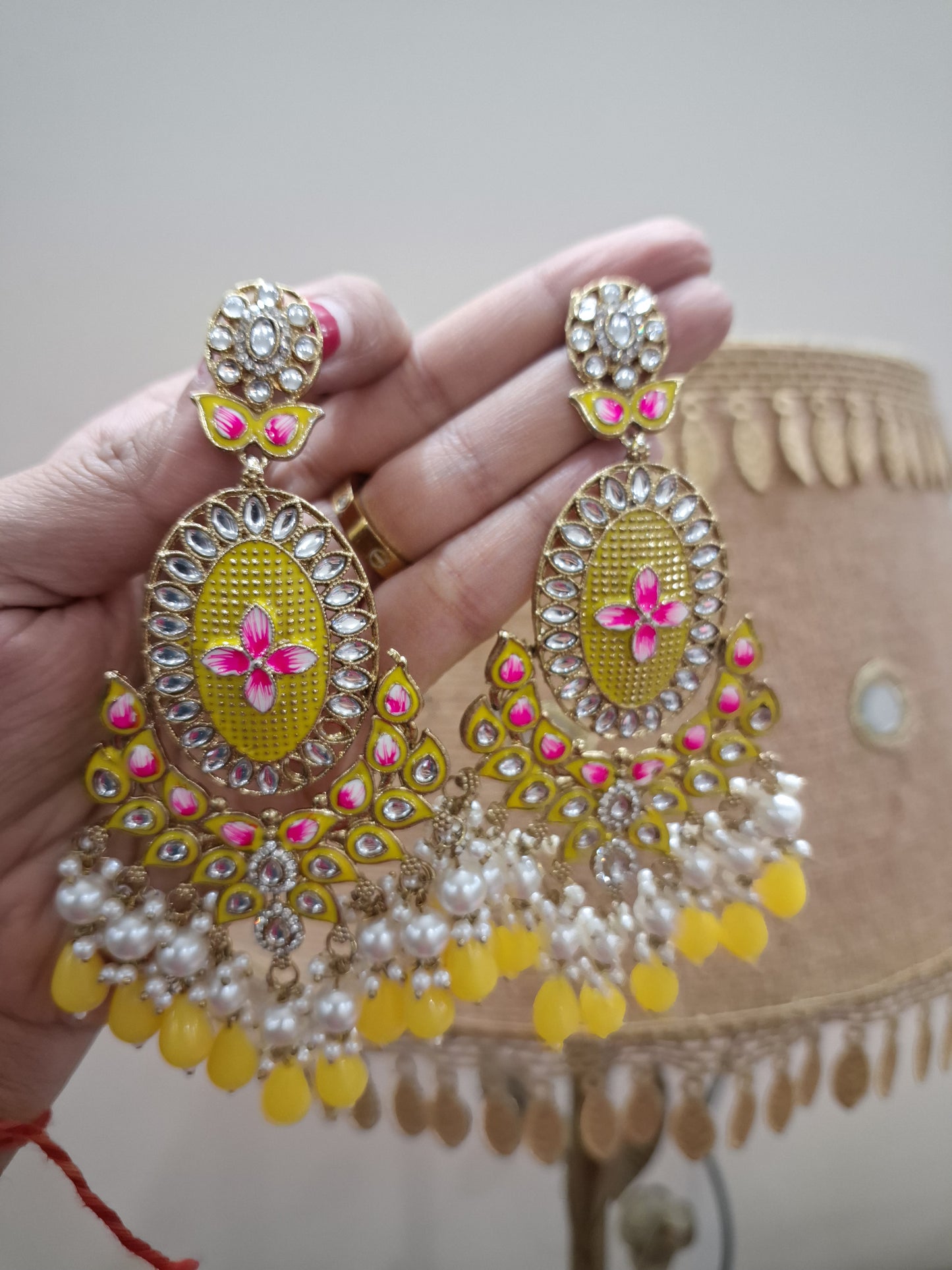 Meenakari Earrings