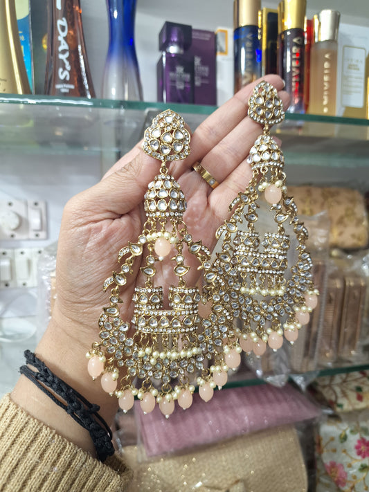 Qutub Chandbali Earrings