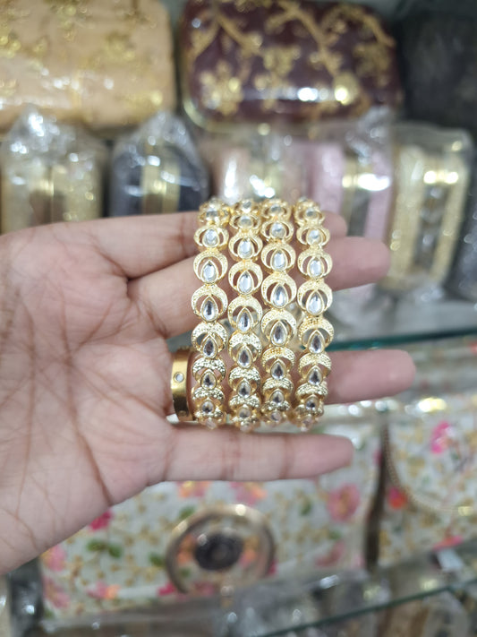 Polki Bangle Set