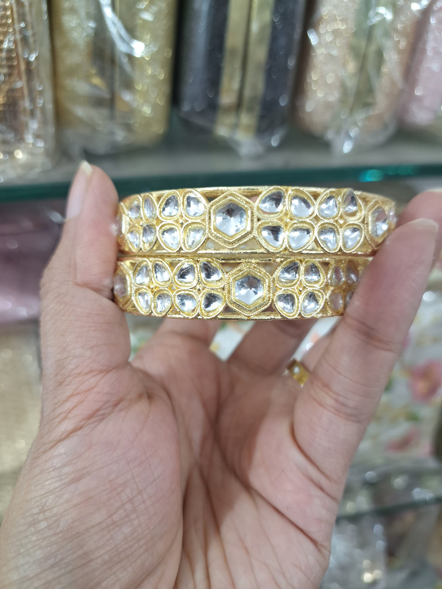 Polki Kada Set