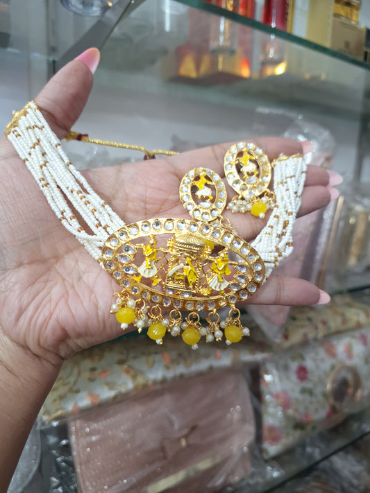 Doli Rice Pearls Jewellery Set