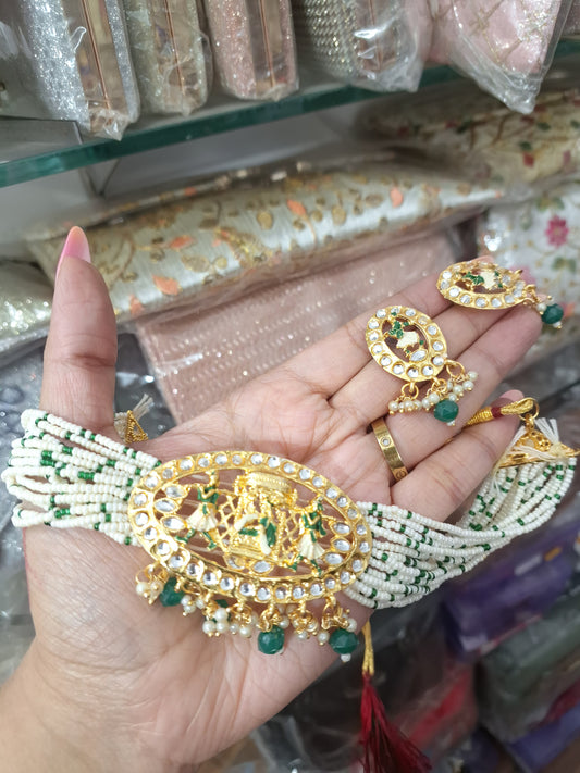 Doli Rice Pearls Jewellery Set