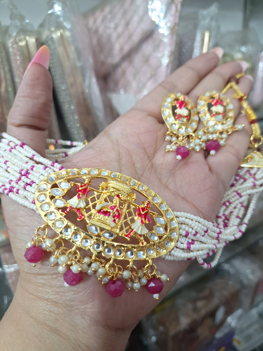 Doli Rice Pearls Jewellery Set