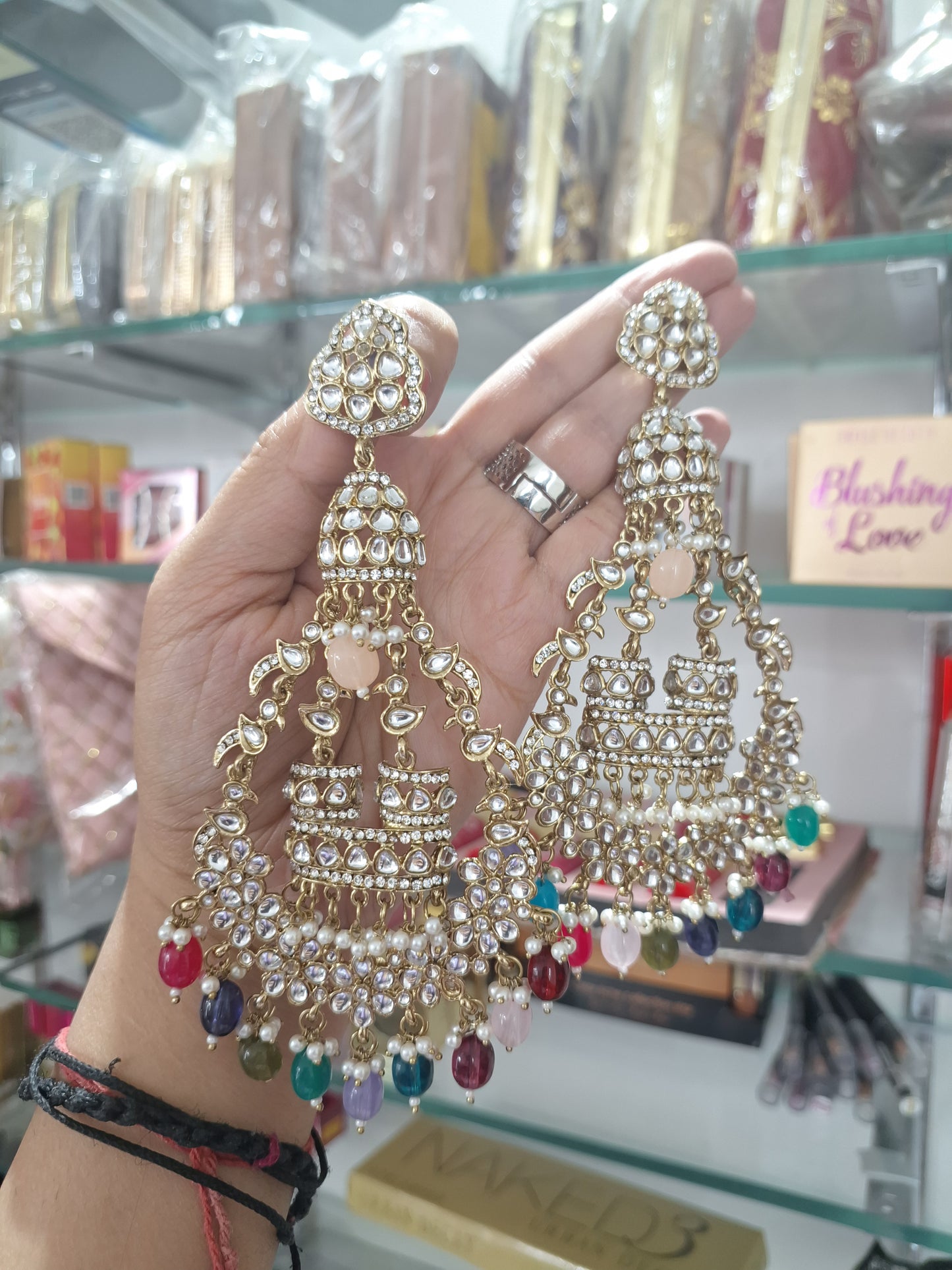 Qutub Chandbali Earrings