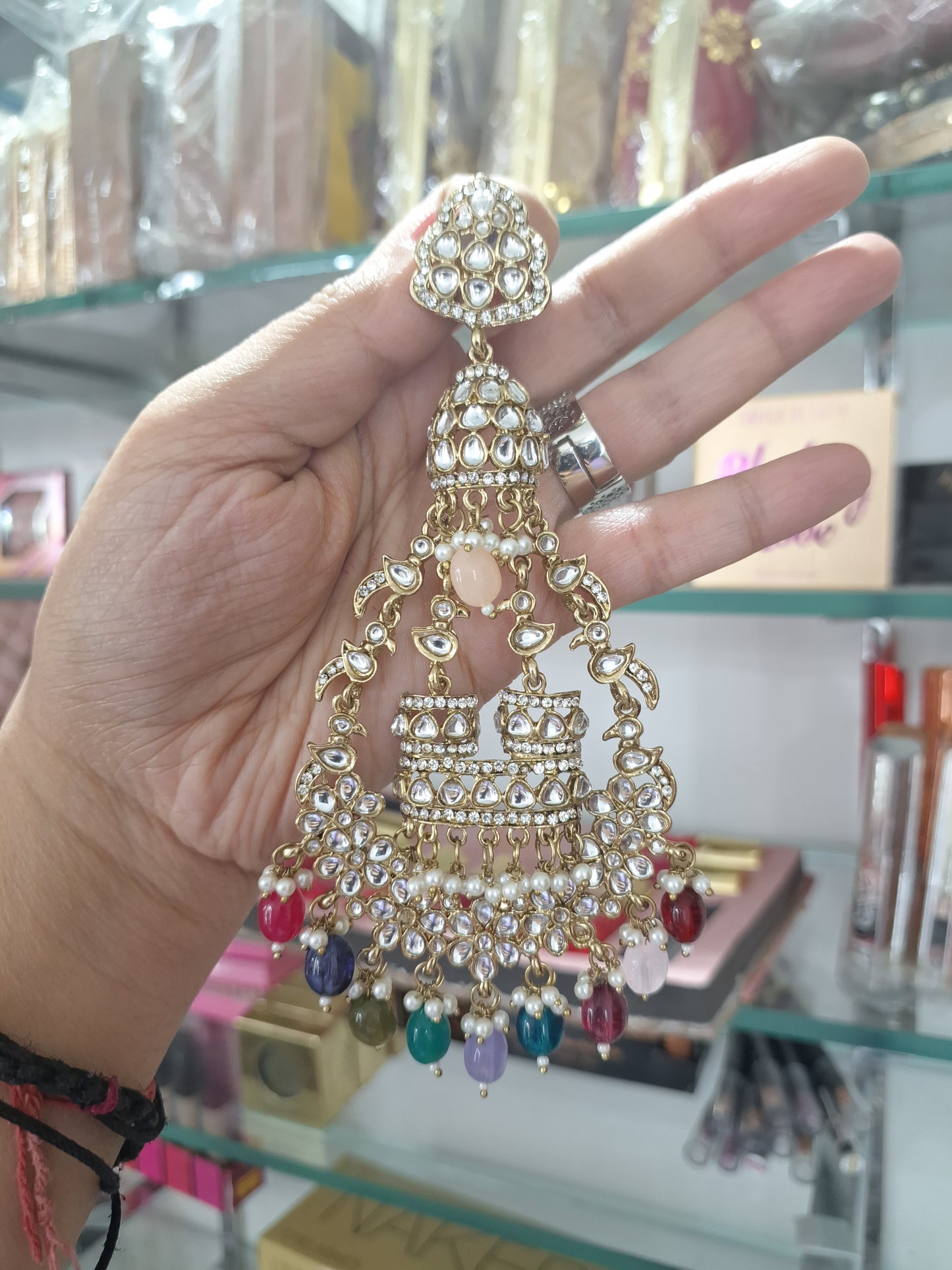 Qutub Chandbali Earrings