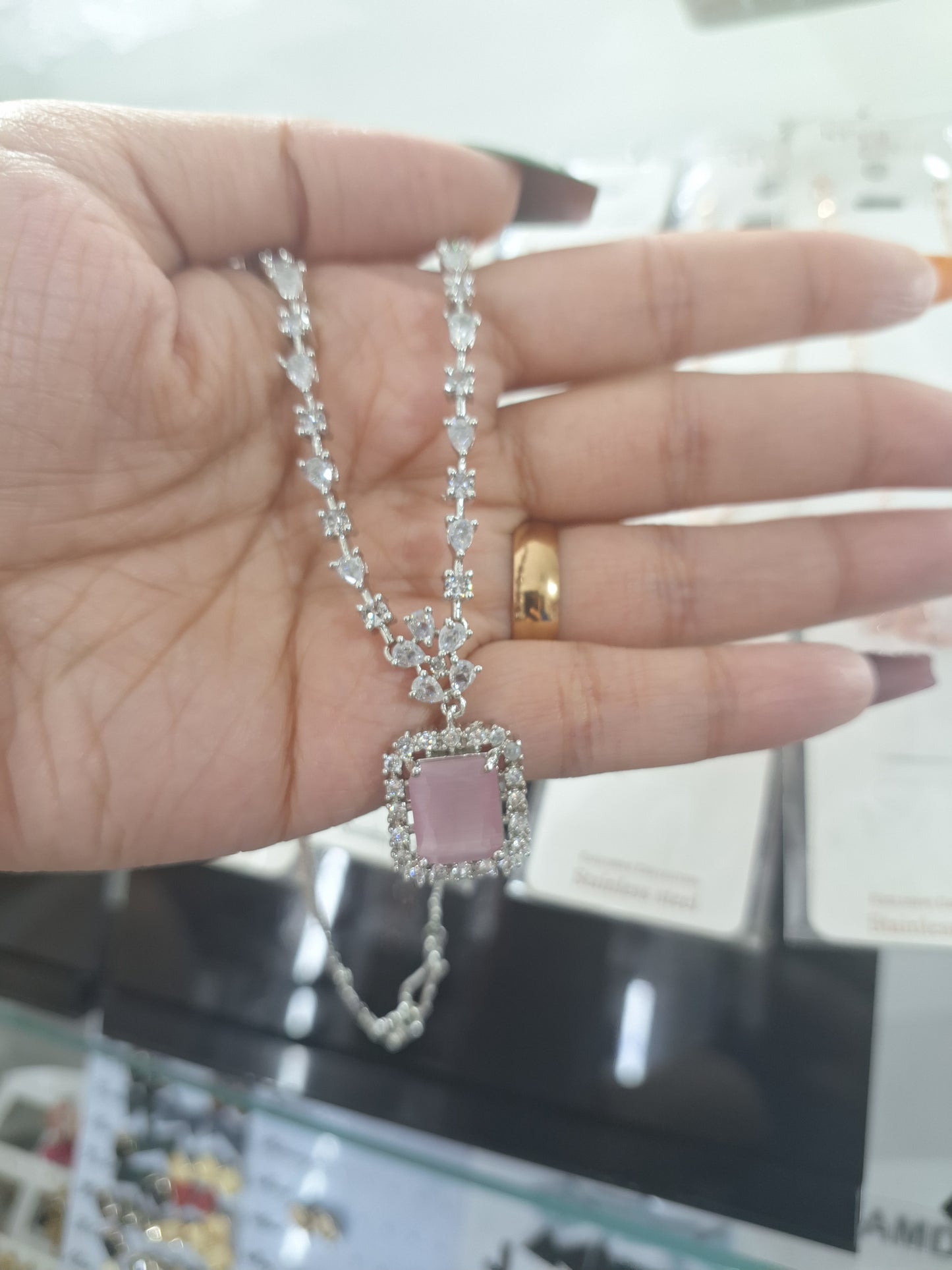Alia Starcut AD Jewellery Set