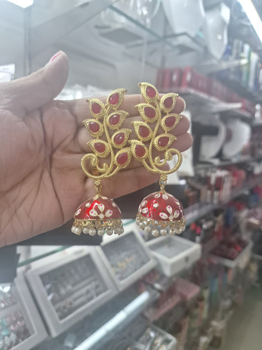 Meenakari Earrings