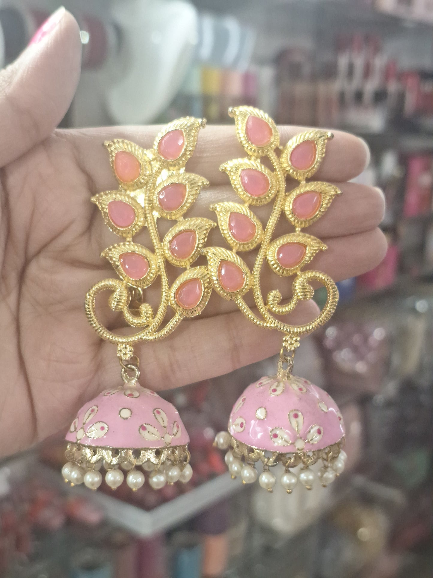 Meenakari Earrings