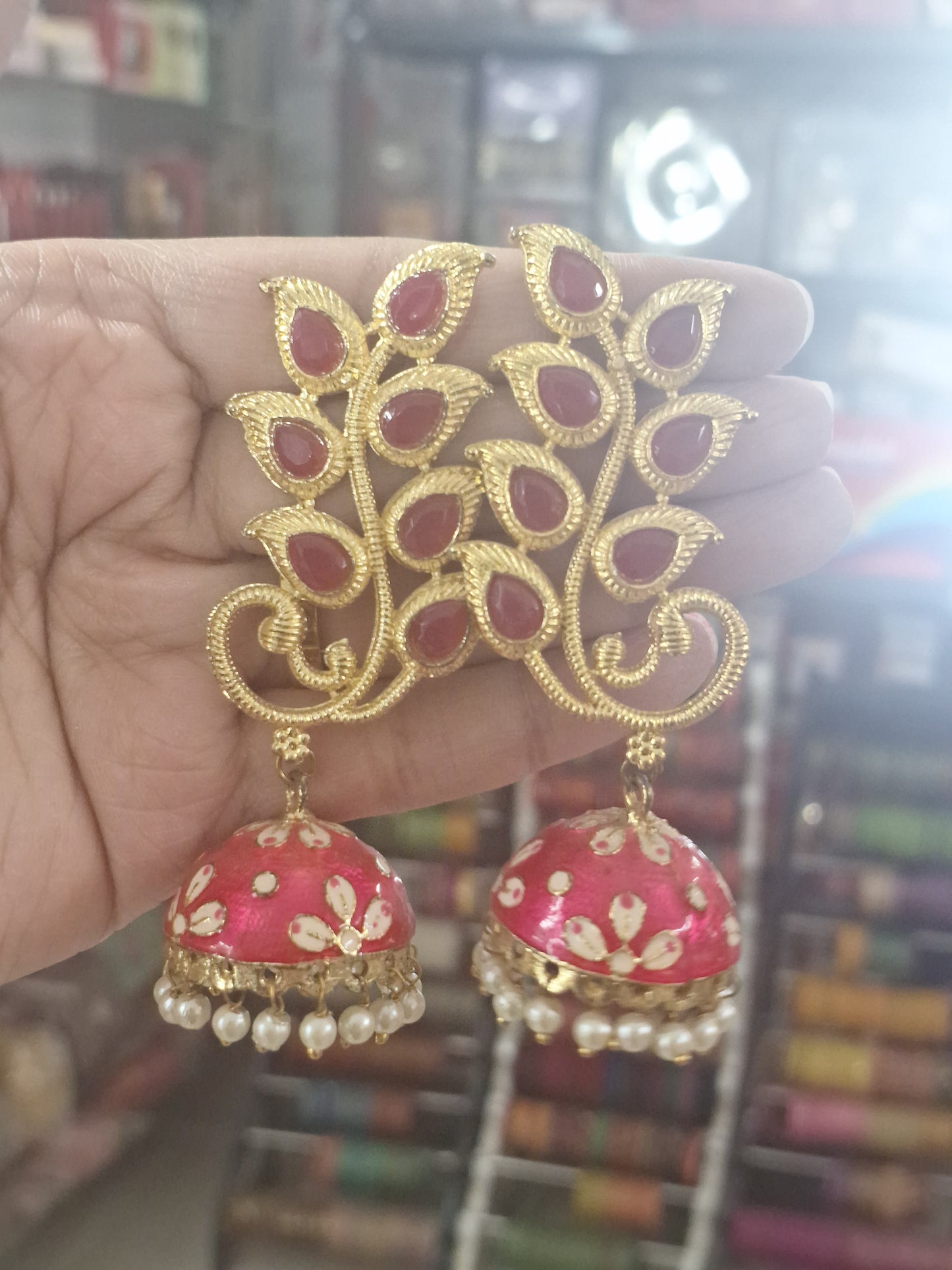 Meenakari Earrings