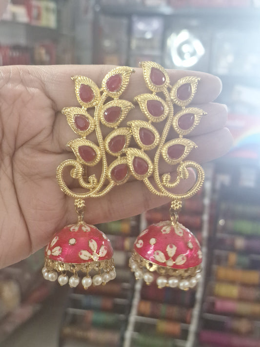 Meenakari Earrings