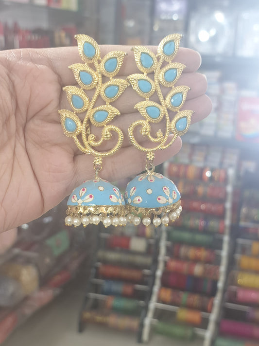 Meenakari Earrings