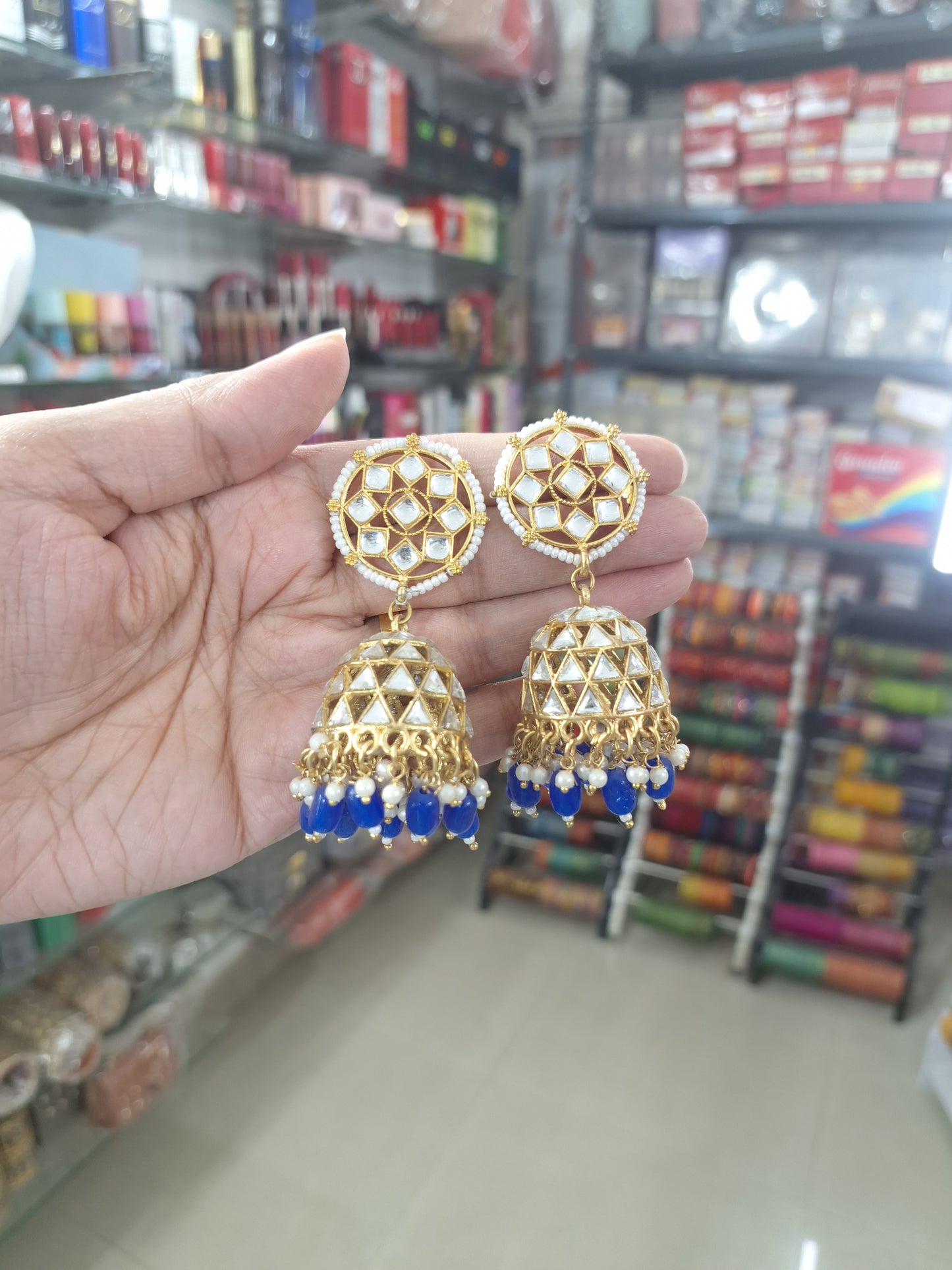 Mirror Jhumka