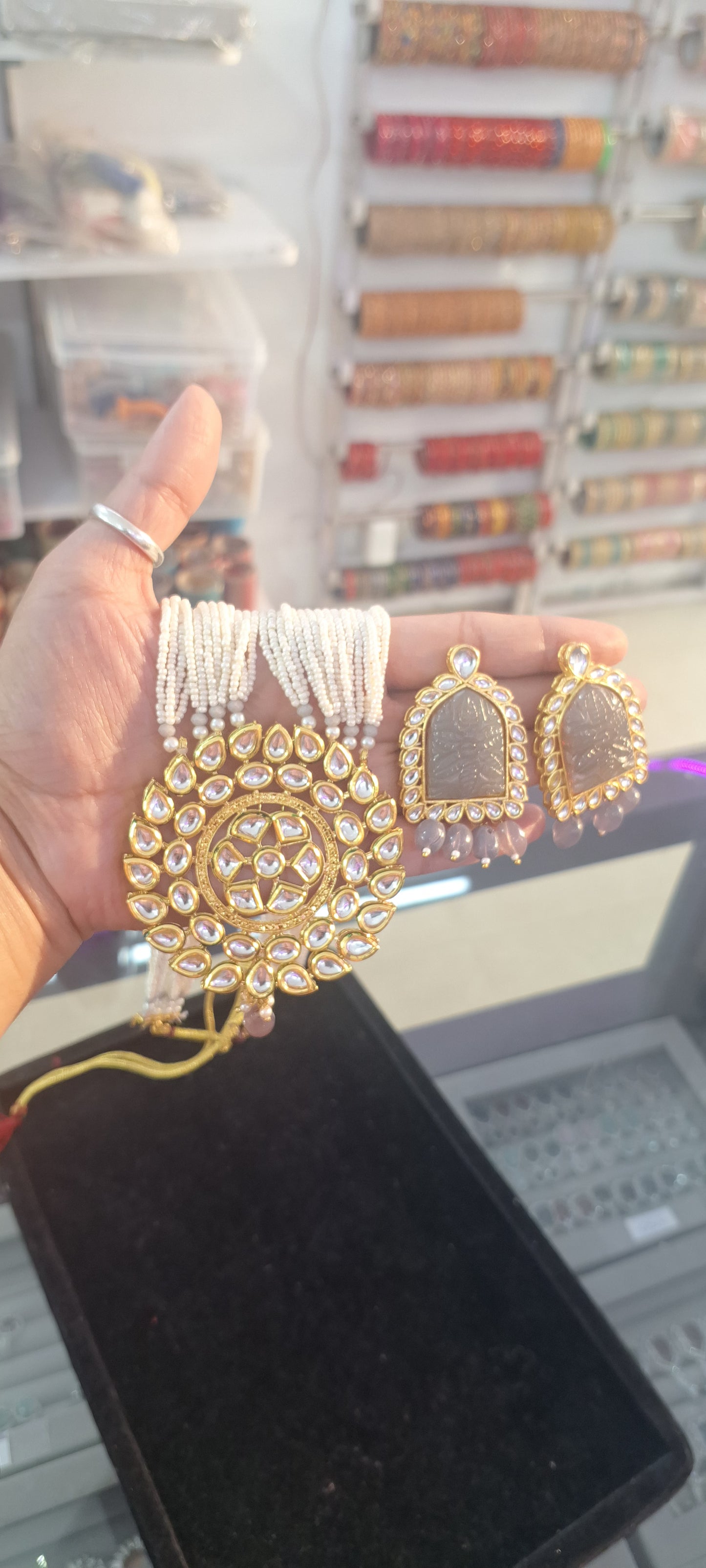 Rice Pearls Rani Haar