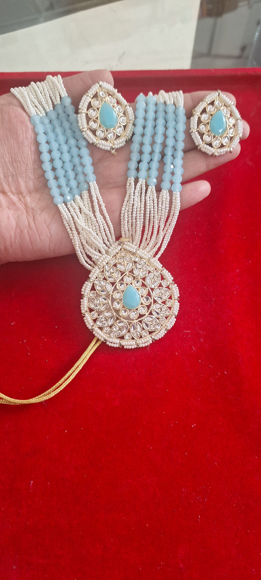 Crystal Beads Rani Haar