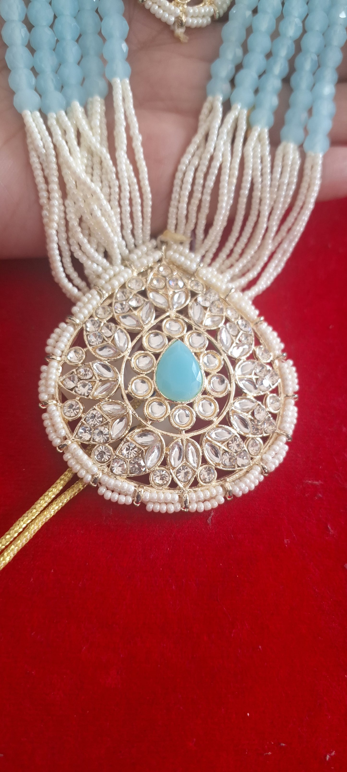 Crystal Beads Rani Haar