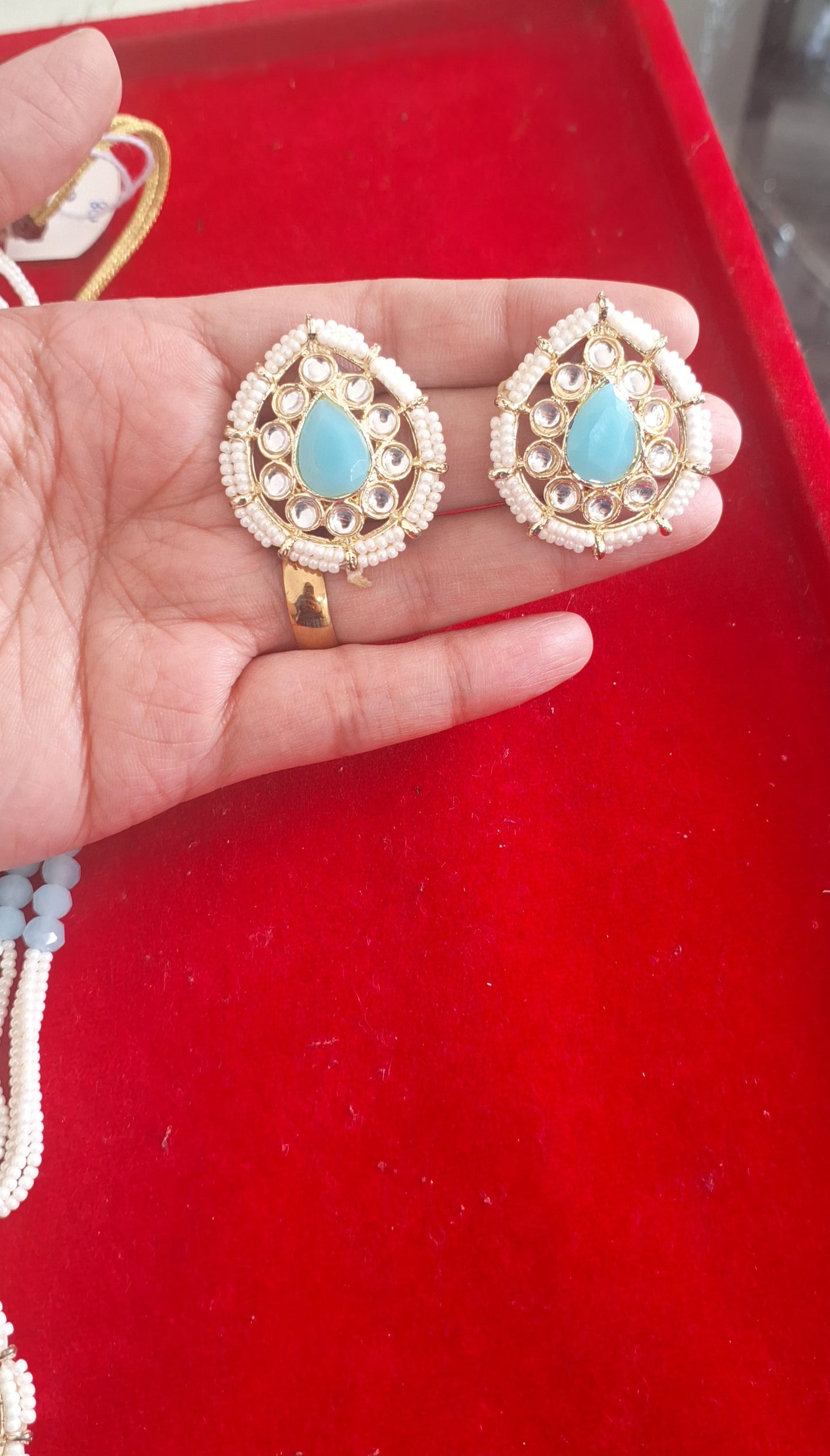 Crystal Beads Rani Haar
