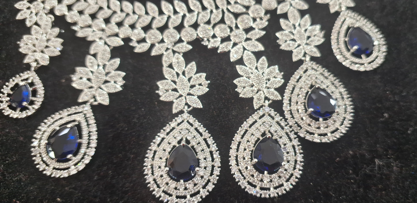 Celebrity Inspired Starcut AD Jewellery Set