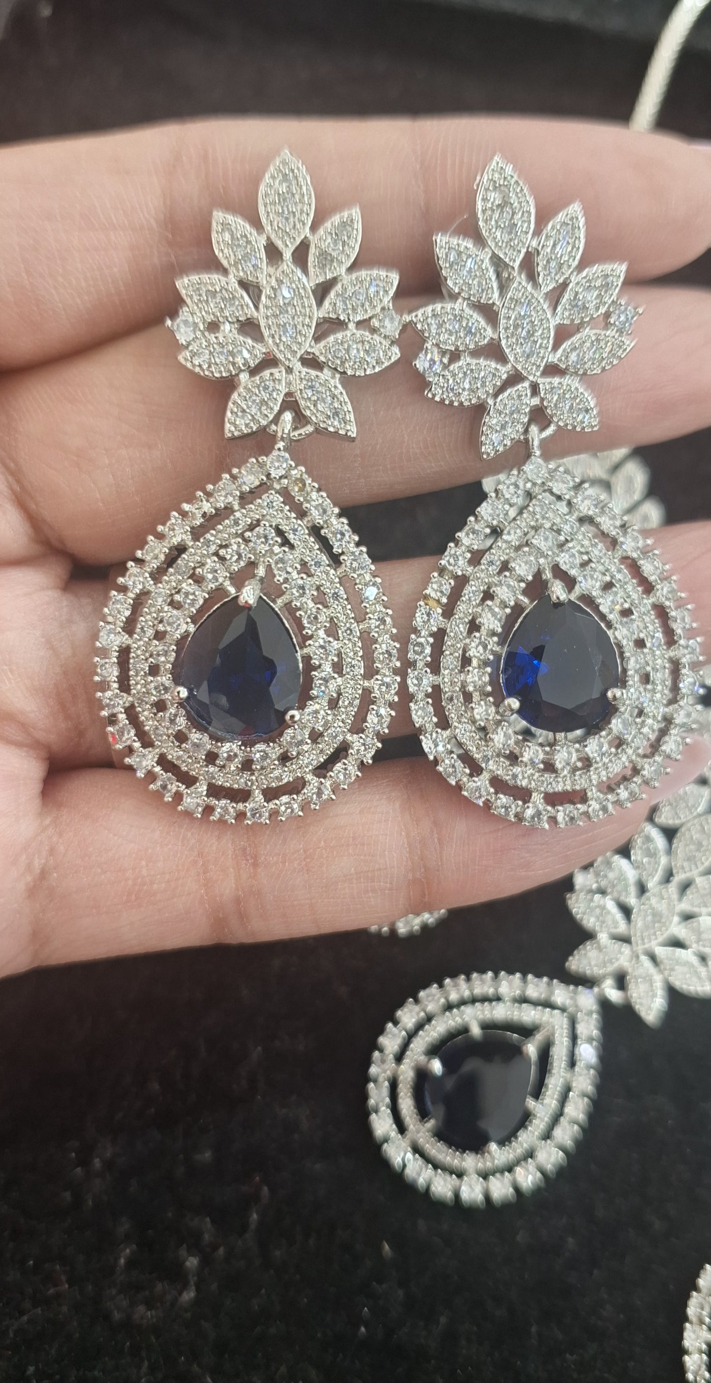 Celebrity Inspired Starcut AD Jewellery Set