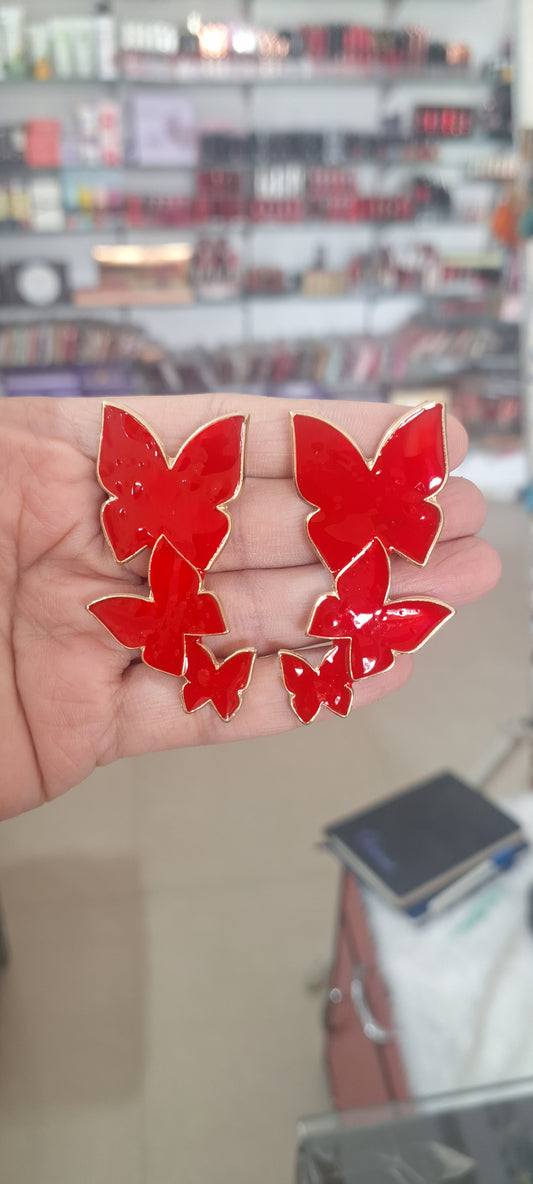 Korean Butterfly Earrings