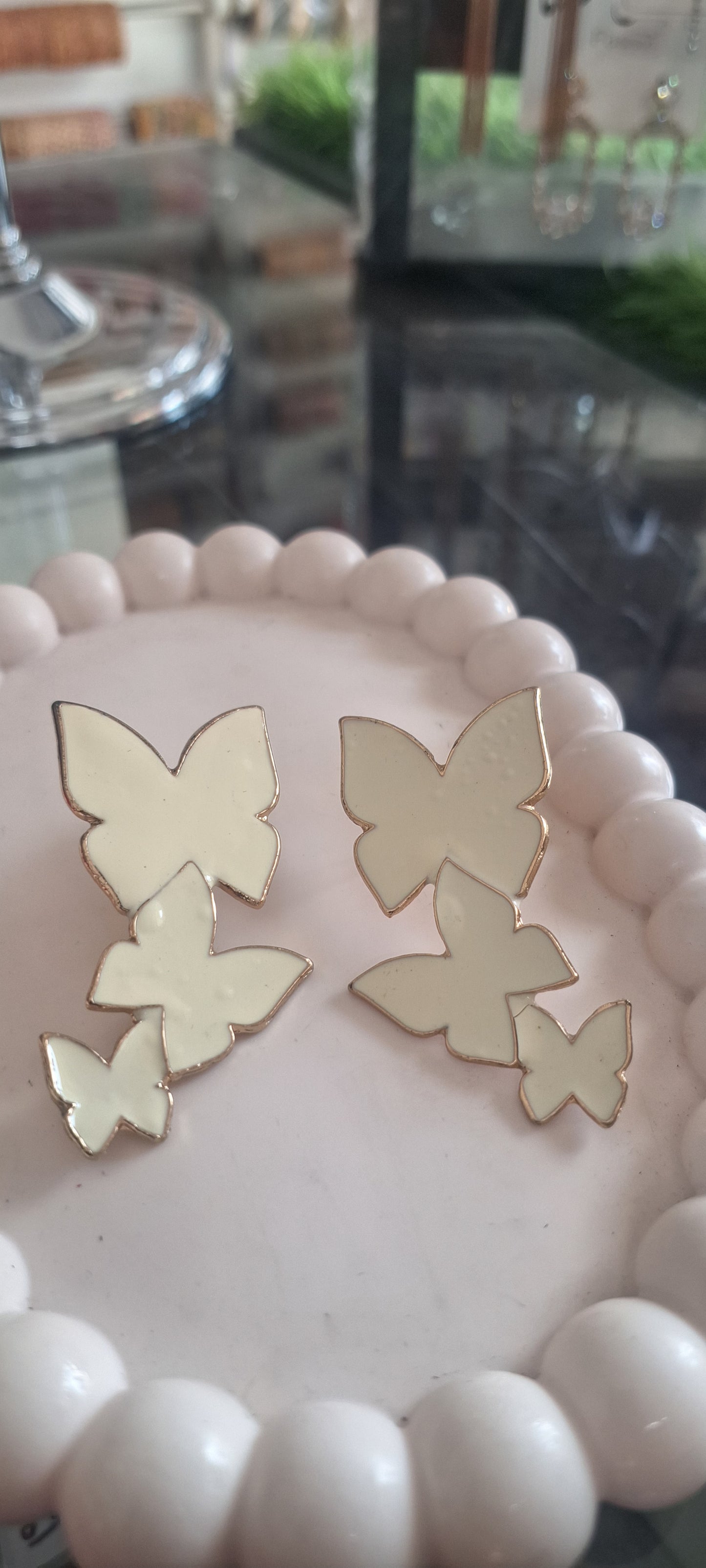 Korean Butterfly Earrings