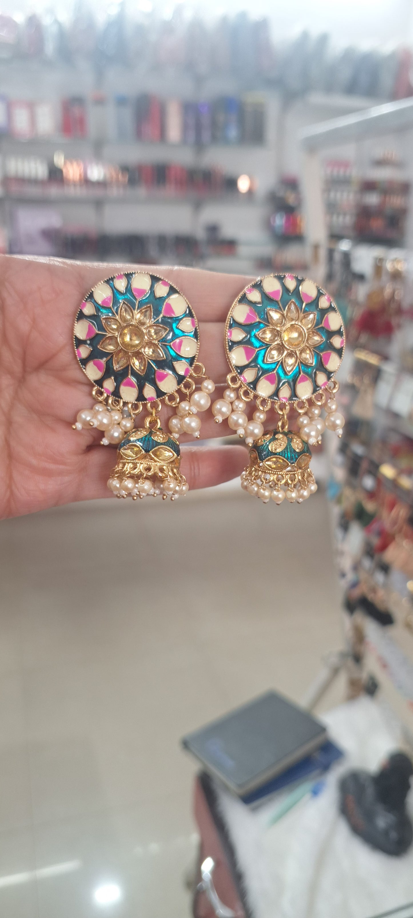 Meenakari Jewellery Set