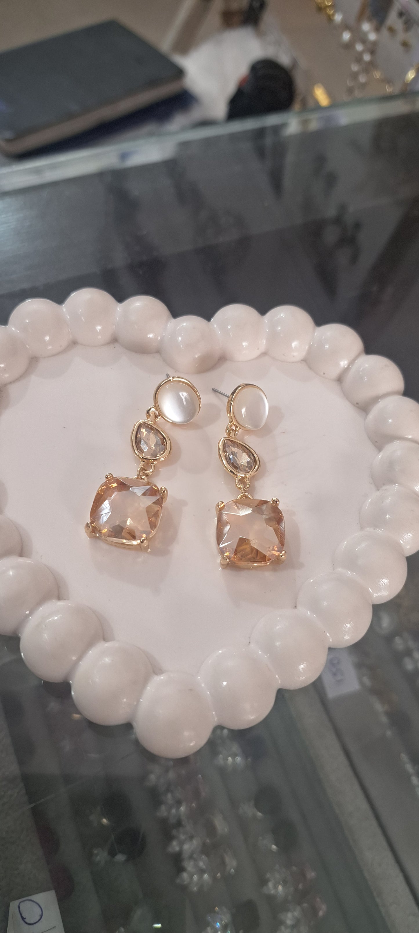 Anti-Tarnish Drop Earrings