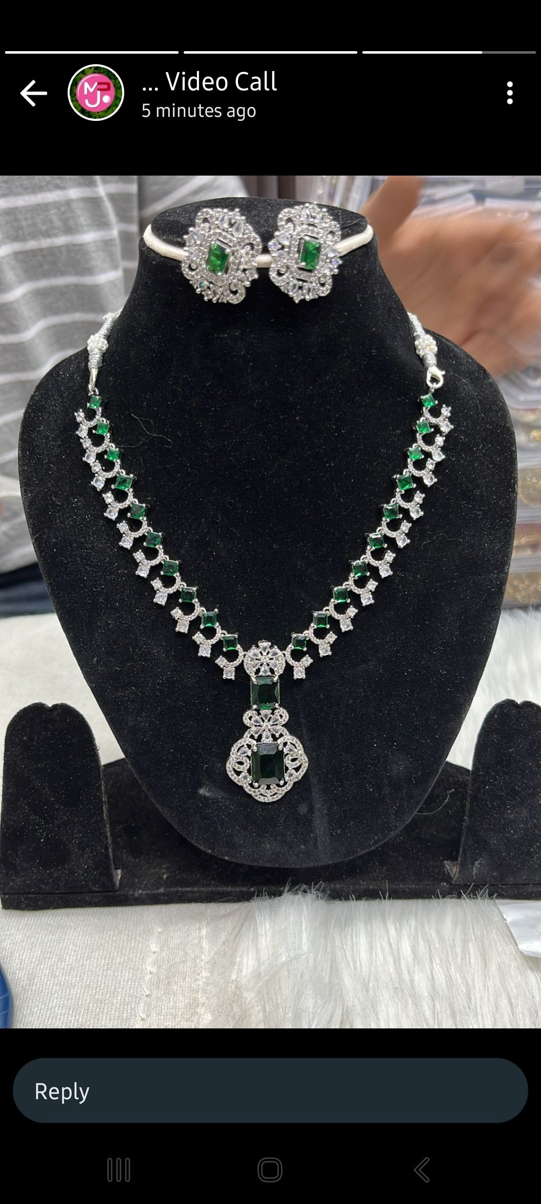 Nita Ambani AD Jewellery Set