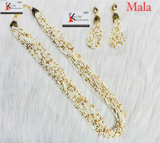 Rice Pearls Fussion Necklace