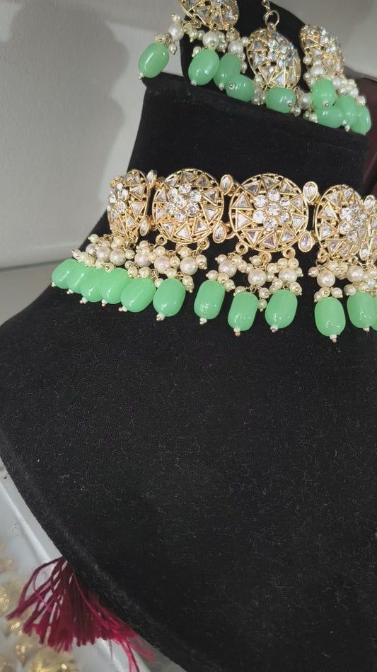 Kundan Jewellery Set