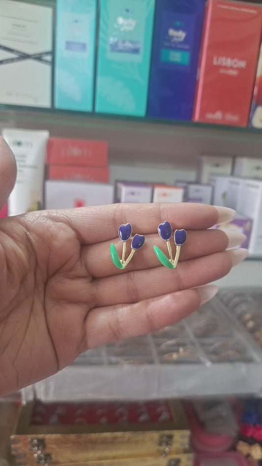 Flower Korean Studs