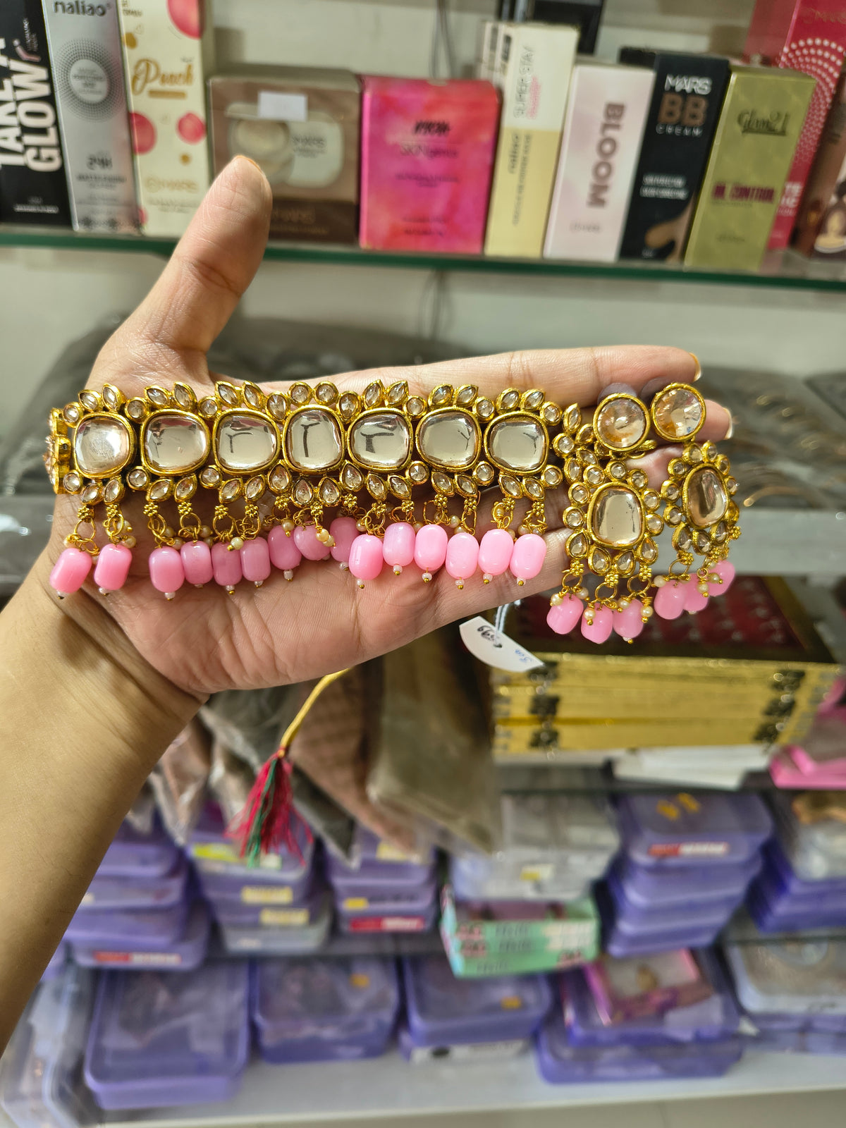 Kundan Jewellery Set