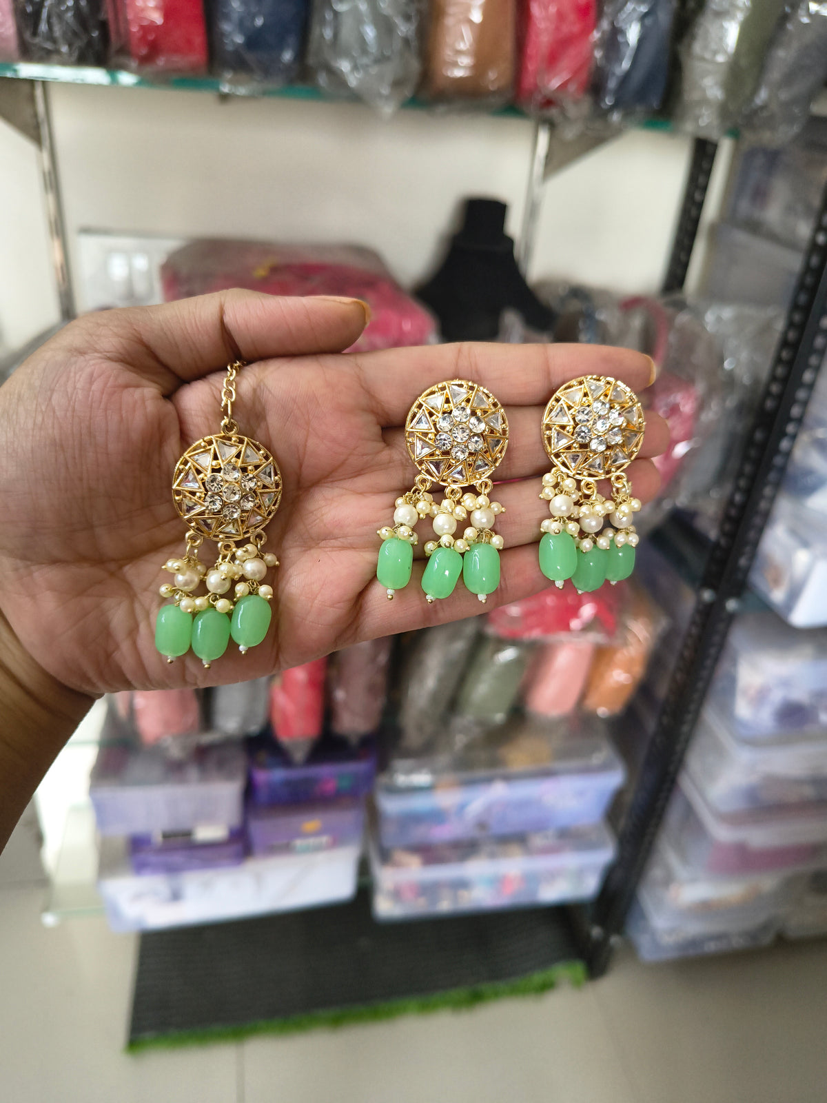 Kundan Jewellery Set