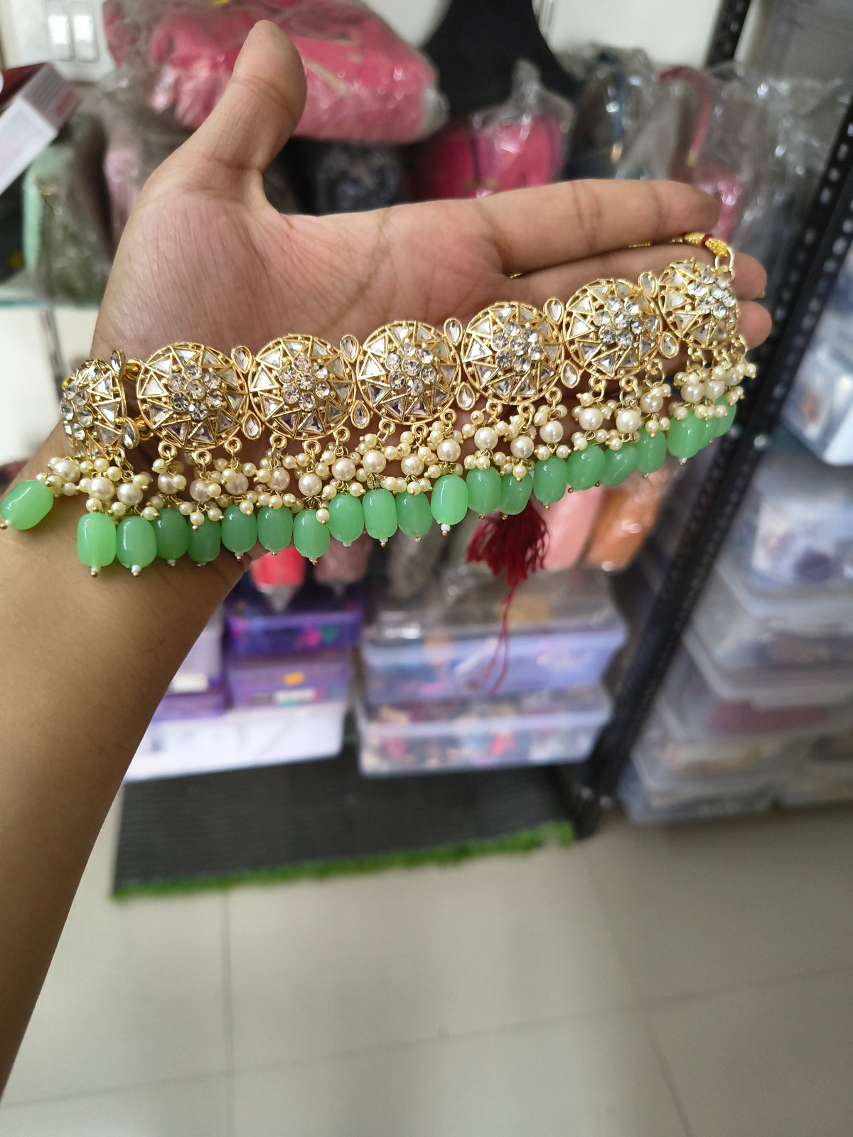 Kundan Jewellery Set