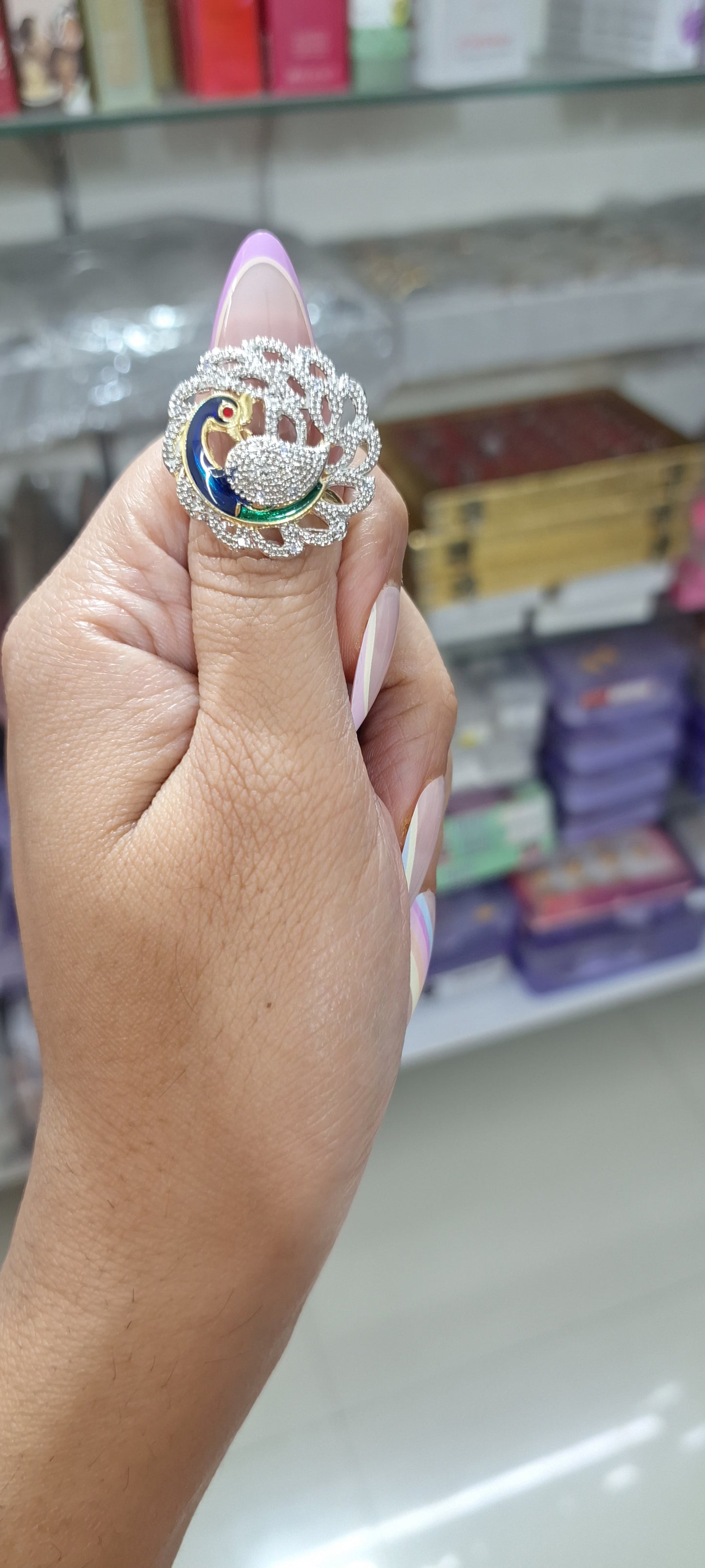 Peacock Ring