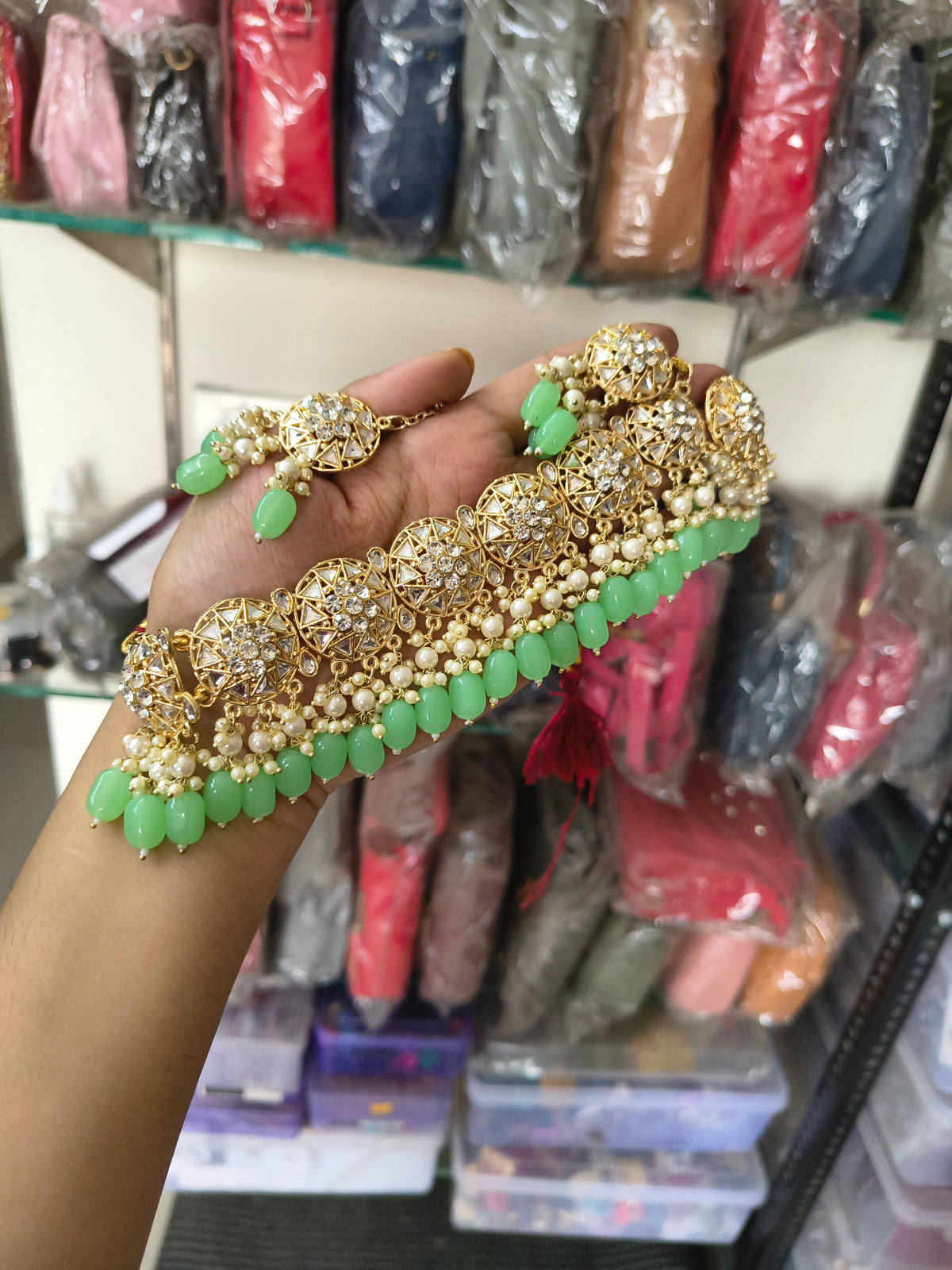 Kundan Jewellery Set