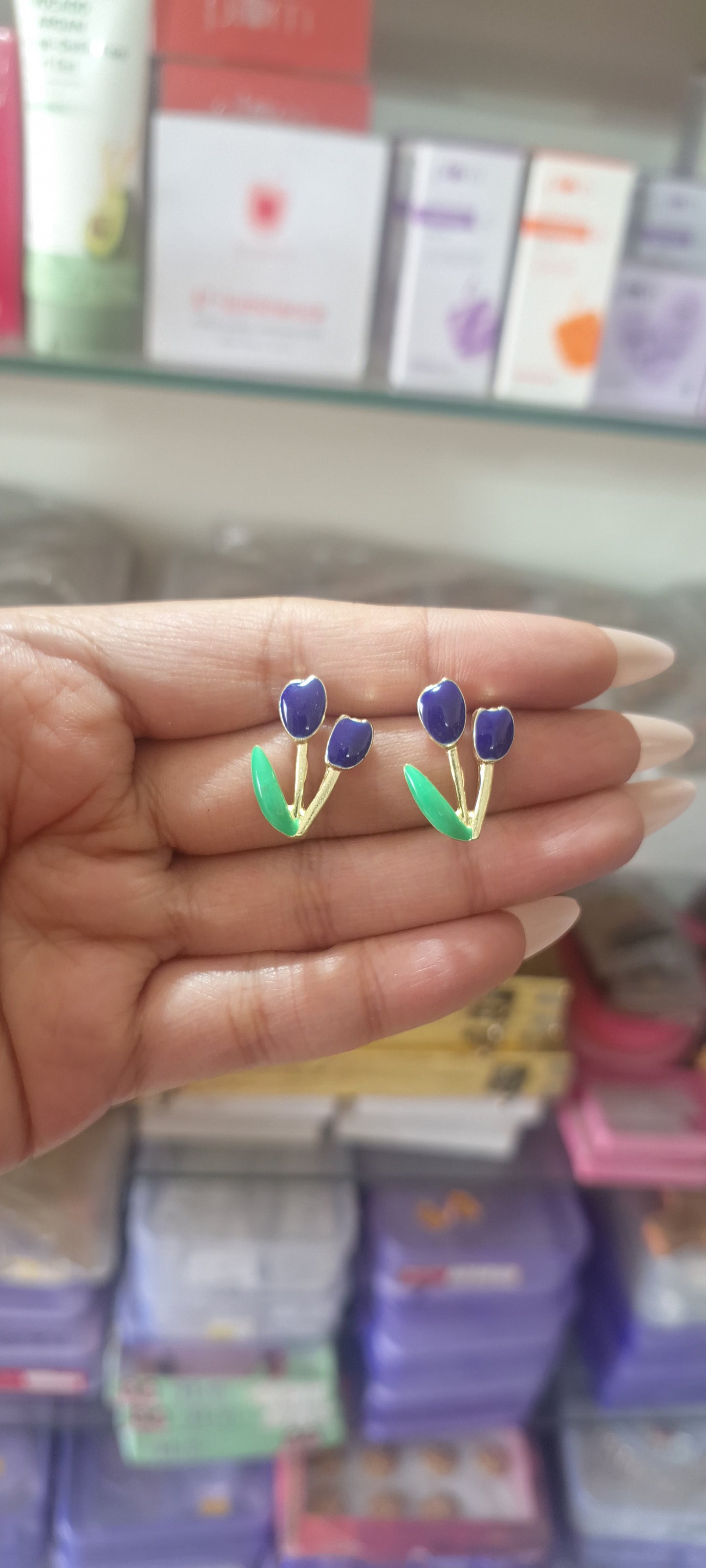 Flower Korean Studs