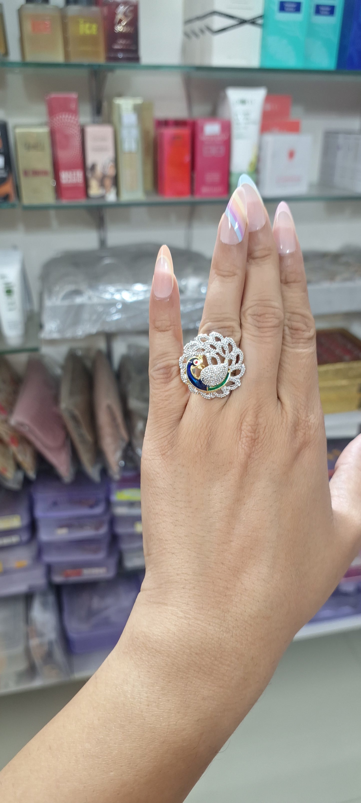 Peacock Ring